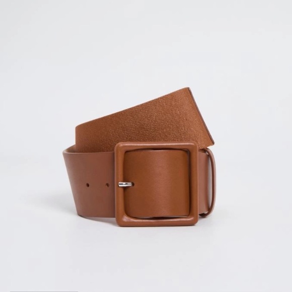 NWT Max Mara Stretch Leather Wide Belt Size: Small 75cm Fall/Winter - Picture 1 of 16